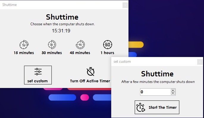 Shuttime