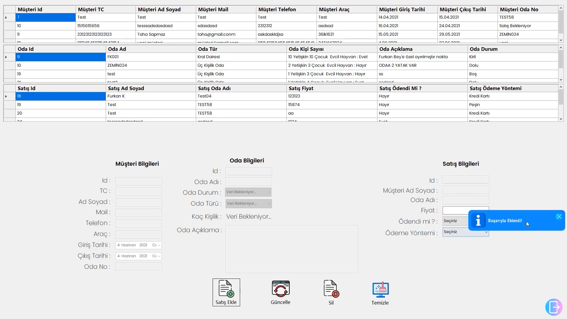 Hotel Automation Application